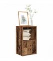 vidaXL Bookcase Old Wood 31x24x52 cm Engineered Wood