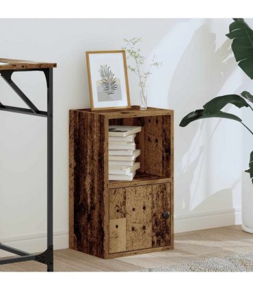 vidaXL Bookcase Old Wood 31x24x52 cm Engineered Wood
