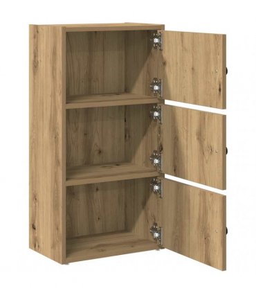 vidaXL Bookcase Artisan Oak 40x24x77 cm Engineered Wood