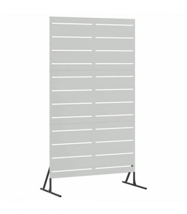 vidaXL Privacy Screen 100 x 50 x 180 cm Galvanised Steel Silver