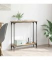 vidaXL Console Table Artisan Oak 75 x 22.5 x 75 cm Engineered Wood