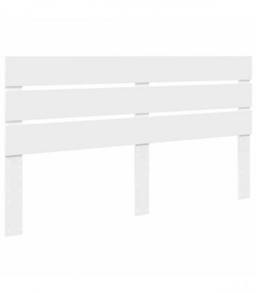vidaXL Headboard White Engineered Wood