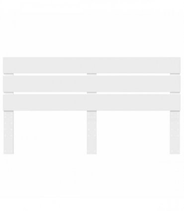 vidaXL Headboard White Engineered Wood
