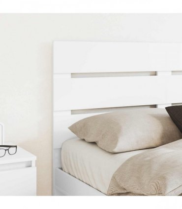vidaXL Headboard White Engineered Wood