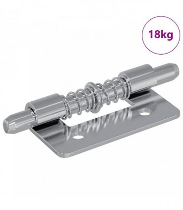 vidaXL Latch 1800 pcs Silver 46 x 17 x 1.2 mm Steel