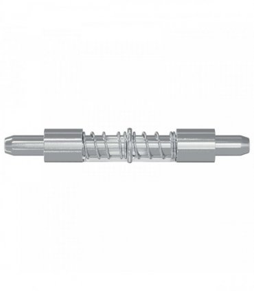 vidaXL Latch 1800 pcs Silver 46 x 17 x 1.2 mm Steel