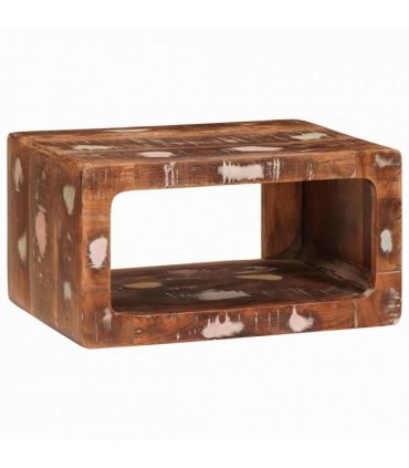 vidaXL Bedside Table 2 pcs Brown 45 x 30 x 24 cm Solid Reclaim Wood