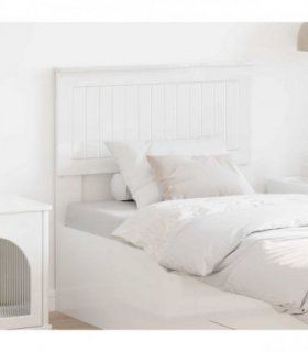 vidaXL Headboard Gloss White Engineered wood