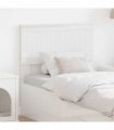 vidaXL Headboard Gloss White Engineered wood