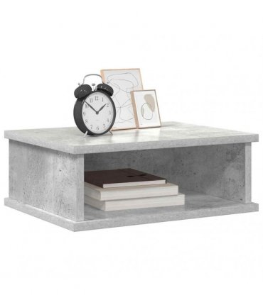 vidaXL Bedside Table 2 pcs Concrete Grey 40 x 31 x 15 cm