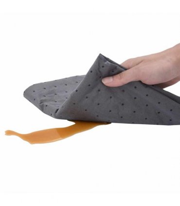 vidaXL Oil Absorbent Pad Grey 40x1000 cm