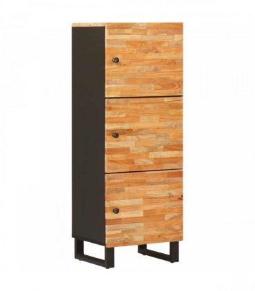 vidaXL Storage Highboard Brown 40 x 33 x 110 cm Solid Mango Wood