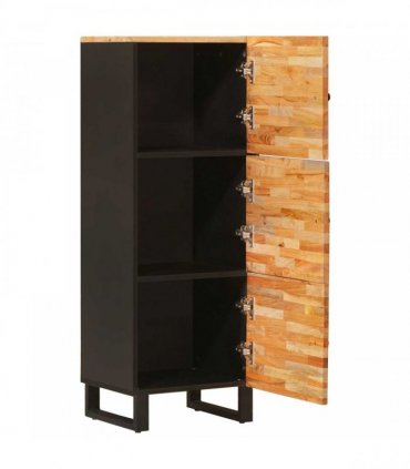 vidaXL Storage Highboard Brown 40 x 33 x 110 cm Solid Mango Wood