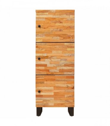 vidaXL Storage Highboard Brown 40 x 33 x 110 cm Solid Mango Wood