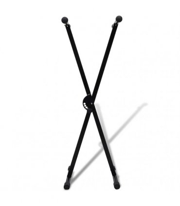 Adjustable Single Braced Keyboard Stand X-Frame