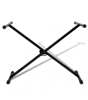 Adjustable Single Braced Keyboard Stand X-Frame
