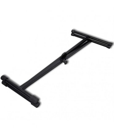 Adjustable Single Braced Keyboard Stand X-Frame