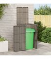 vidaXL Box Garbage Bin Box Grey 65 x 80 x 115 cm Polyethylene