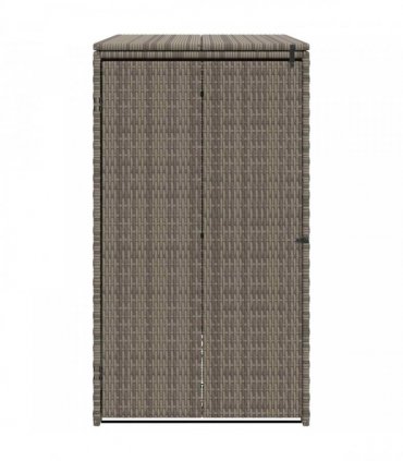 vidaXL Box Garbage Bin Box Grey 65 x 80 x 115 cm Polyethylene