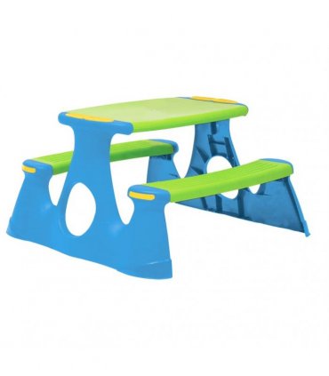 vidaXL Picnic Bench for Children 89.5x84.5x48 cm Polypropylene