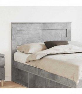 vidaXL Headboard Concrete Grey Engineered wood