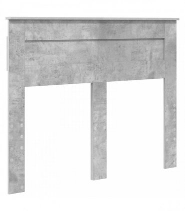 vidaXL Headboard Concrete Grey Engineered wood