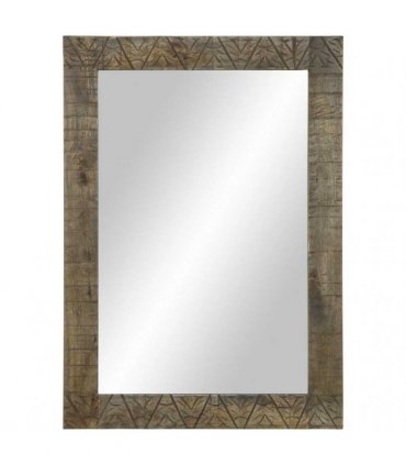 vidaXL Bathroom Mirror 50x2.5x70 cm Solid Wood Mango
