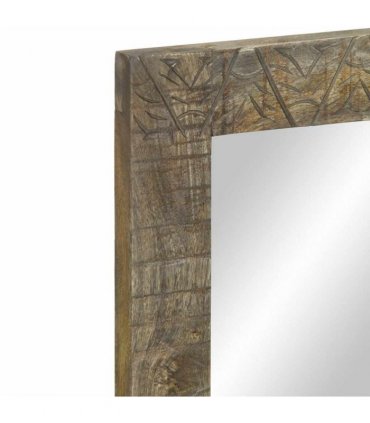 vidaXL Bathroom Mirror 50x2.5x70 cm Solid Wood Mango