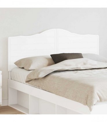 vidaXL Headboard White Engineered wood