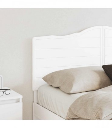vidaXL Headboard White Engineered wood