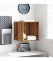 vidaXL Wall Cabinet Old Wood 37 x 37 x 37 cm Engineered Wood