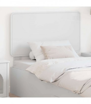 vidaXL Headboard White Engineered wood