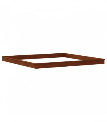 vidaXL Snail Fences 20 pcs Rusty Weathering Steel