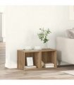 vidaXL TV Cabinet Set Wall-mounted 2 pcs Artisan Oak 37 x 35 x 37.5 cm