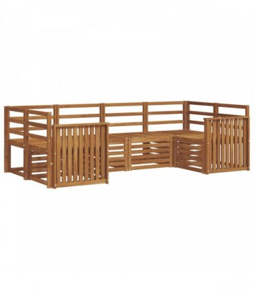 vidaXL Sectional Sofa Set 6 pcs Natural