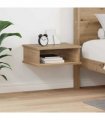 vidaXL Bedside Table Artisan Oak 40 x 31 x 15 cm Engineered Wood