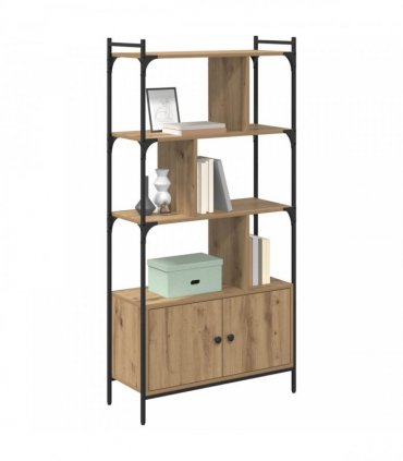 vidaXL Bookcase 76.5 x 30 x 154.5 cm Engineered Wood