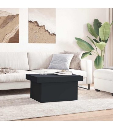 vidaXL Coffee Table | Black | Engineered Wood | Medium | Coffee Table