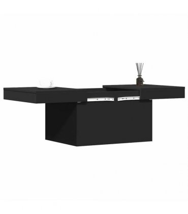 vidaXL Coffee Table | Black | Engineered Wood | Medium | Coffee Table