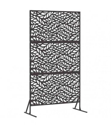 vidaXL Privacy Screen 100 x 50 x 180 cm Steel Black