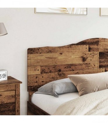 vidaXL Headboard Old Wood Engineered wood
