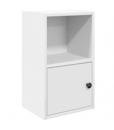 vidaXL Bookcase White 31x24x52 cm Engineered Wood