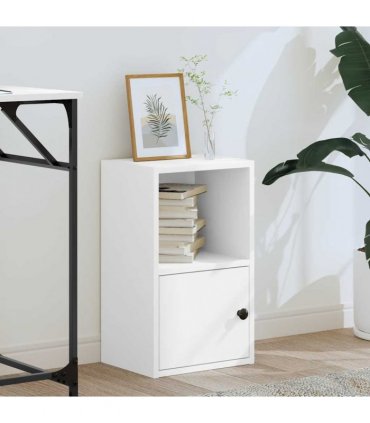 vidaXL Bookcase White 31x24x52 cm Engineered Wood