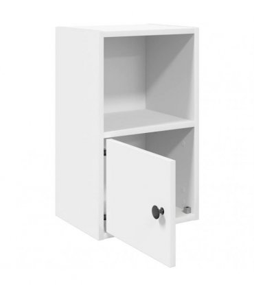 vidaXL Bookcase White 31x24x52 cm Engineered Wood