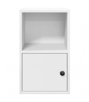 vidaXL Bookcase White 31x24x52 cm Engineered Wood