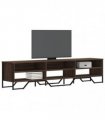 vidaXL TV Cabinet Brown Oak 180x34x41 cm Engineered Wood