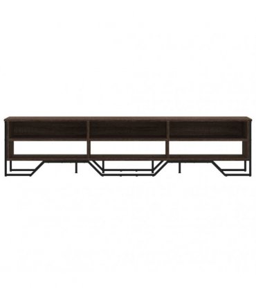 vidaXL TV Cabinet Brown Oak 180x34x41 cm Engineered Wood