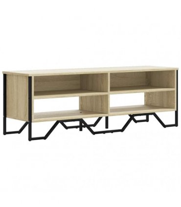 vidaXL TV Cabinet Sonoma Oak 122x34x41 cm Engineered Wood