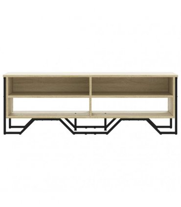 vidaXL TV Cabinet Sonoma Oak 122x34x41 cm Engineered Wood