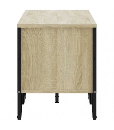 vidaXL TV Cabinet Sonoma Oak 122x34x41 cm Engineered Wood